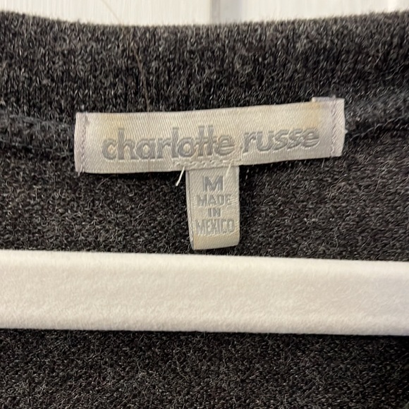 Charlotte Russe zipper back top - Picture 2 of 3